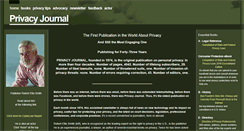 Desktop Screenshot of privacyjournal.net